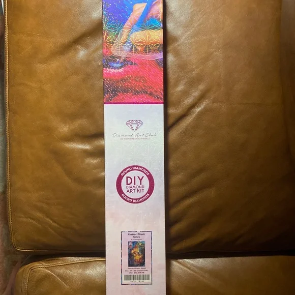 NEW SEALED Diamond Art Kit Abstract Music Notes DIY - Picture 6 of 9